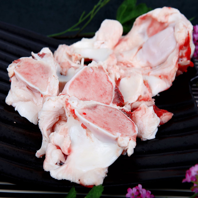 한우 도가니 1kg 보양식 몸보신 사골 우족 곰국 곰탕, 1개