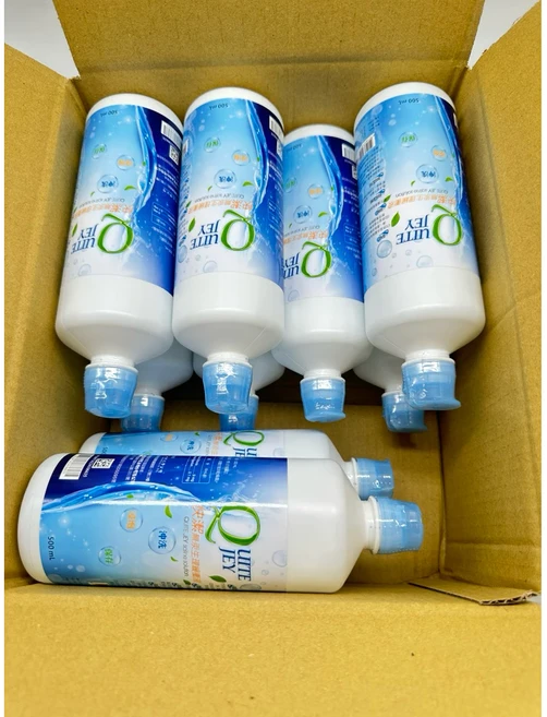 QUITE JEY 生理緩衝液 適用於角膜塑形隱形眼鏡, 9個, 500ml