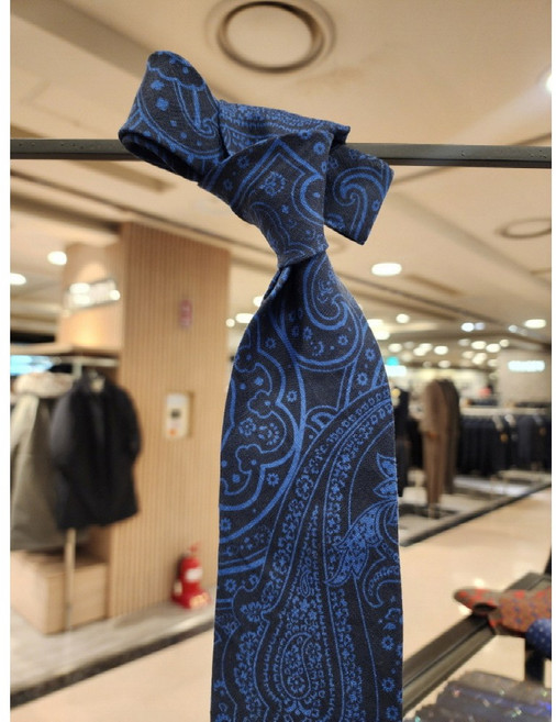 NC불광점 레노마 셔츠 #대박 세일# 이태리 수입 넥타이 명품 카파넬라 일반폭 실크 마 혼방 타이 KFSTT1-014-NY