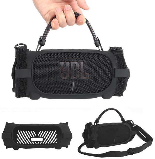 호환 JBL 차지6 케이스 커버 파우치 실리콘 젤리 어깨끈 포함 CHARGE6