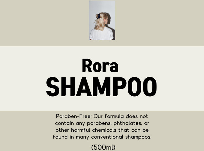 로라샴푸 탈모증상 집중케어 파라벤프리, 1개, 500ml