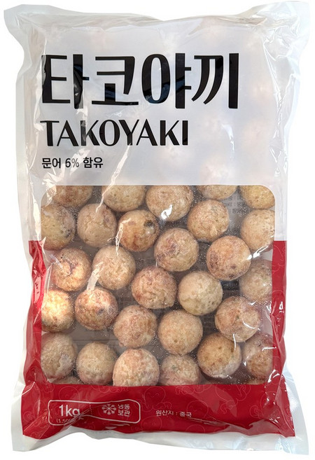 [112] 타코야끼 1kg, 1개