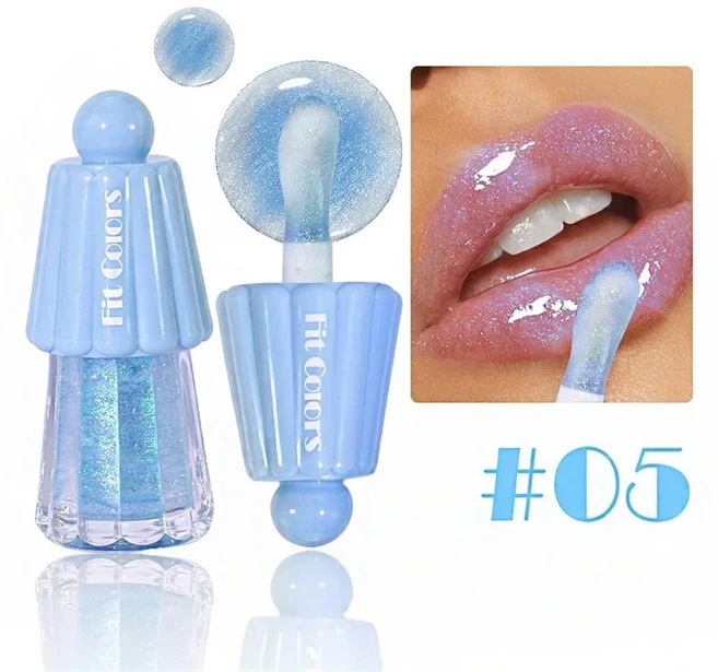 립 글로스 젤리 글리터 오일 다이아몬드 쉬머 보습 워터리 샤인 틴트 투명 미러 글레이즈 6, 05, 1개, 6ml - 쿠팡