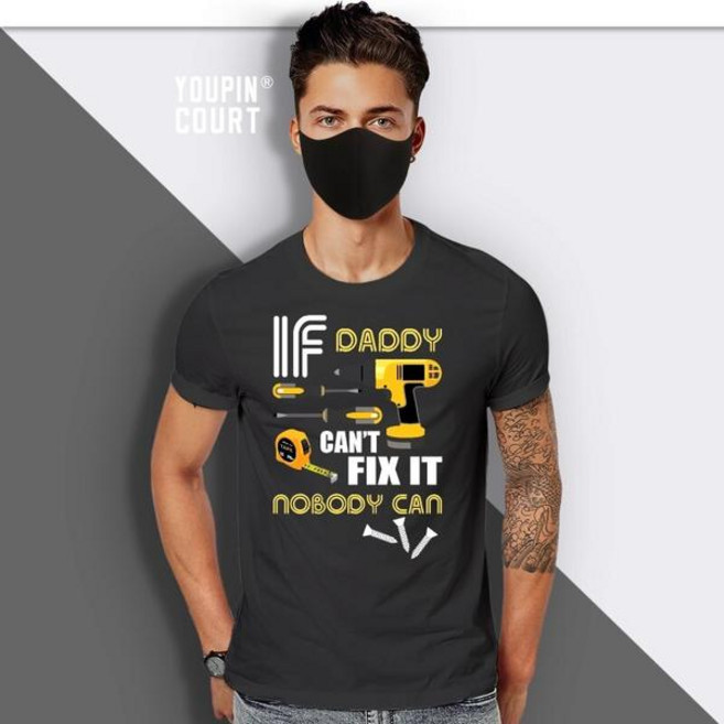 아빠가 웃긴 후드티 고쳐주는 건 아무나 할 수 없는 아버지 날 생일 선물 남성 티셔츠 색상