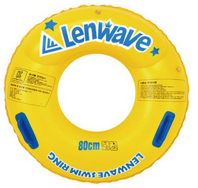 모니모니 런웨이브 성인 아동용 원형 튜브, 1개, 튜브 80cm