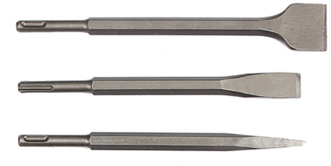 라인테크 플랫치즐 해머드릴비트 3종세트 SDS PLUS 타입 250mm, 1세트