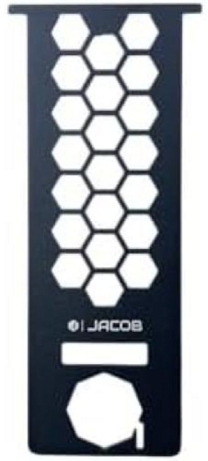 일본 직배송 JACOB Snow Peak 플랫 버너 도구 플러그 연장 플레이트 아시나가 스테인리스 스틸 블랙 파우더 코팅, 4)단맛