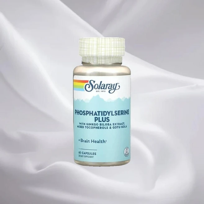 솔라레이 포스파티딜세린 플러스 100mg 60캡슐 포스타디딜세린 포스파디딜세린, 60정, 1개 - 쿠팡