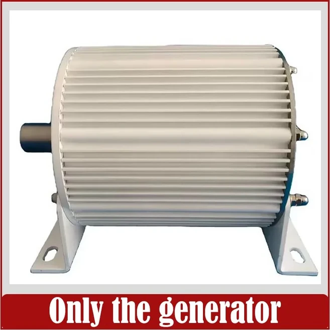 10KW 영구 자석 발전기 감속기 포함 물 터빈 또는 DIY용 대체 에너지, 01 Generator only, 02 5000W 500rpm, 10 240V