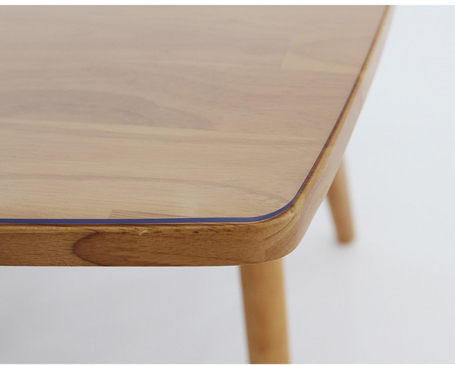 커버컴퍼니 프리미엄 항균 투명매트 식탁 책상, 2mm 프리미엄 항균 투명매트, 100cmX190cm, 1개