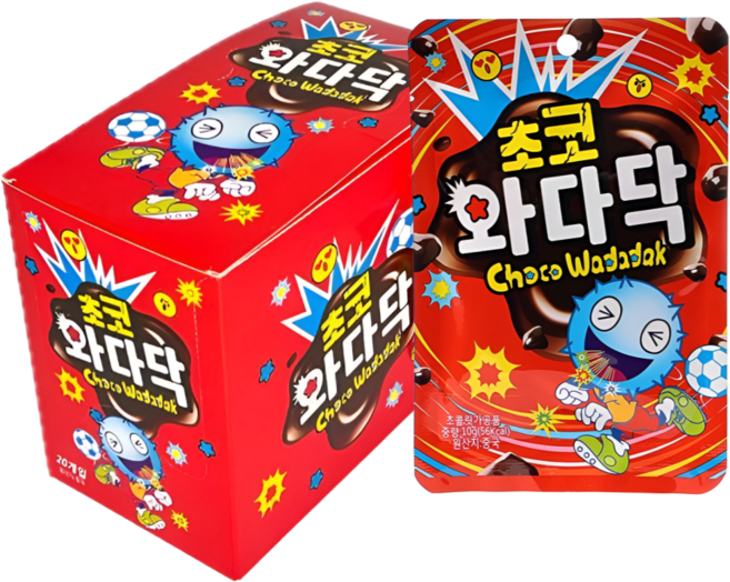 팝핑캔디 빅 입속에서 와다닥 초코, 20개