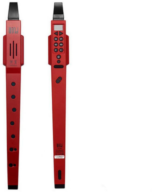 전자 색소폰 바리톤 테너 디지털 악기 에어로폰, 1개, 레드, 기본 모델명/품번