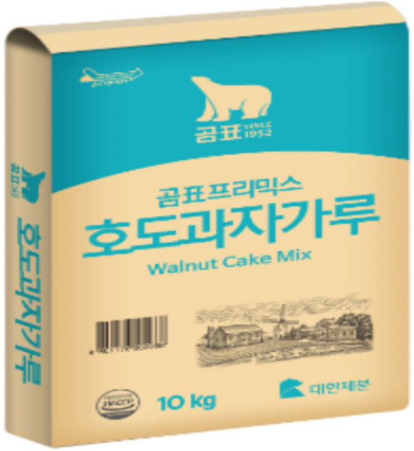 대한제분 곰표 호도과자가루, 10kg, 2개