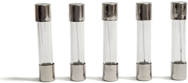 국산 유리관 휴즈 250V 10A 30mm 61NM 퓨즈 FUSE 5개, 1세트