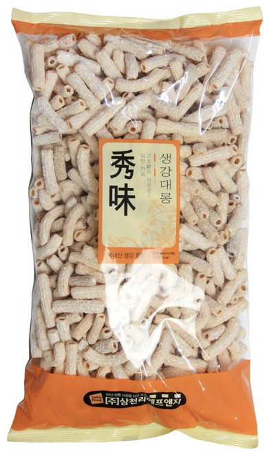 삼천리 생강대롱 과자, 1kg, 2개