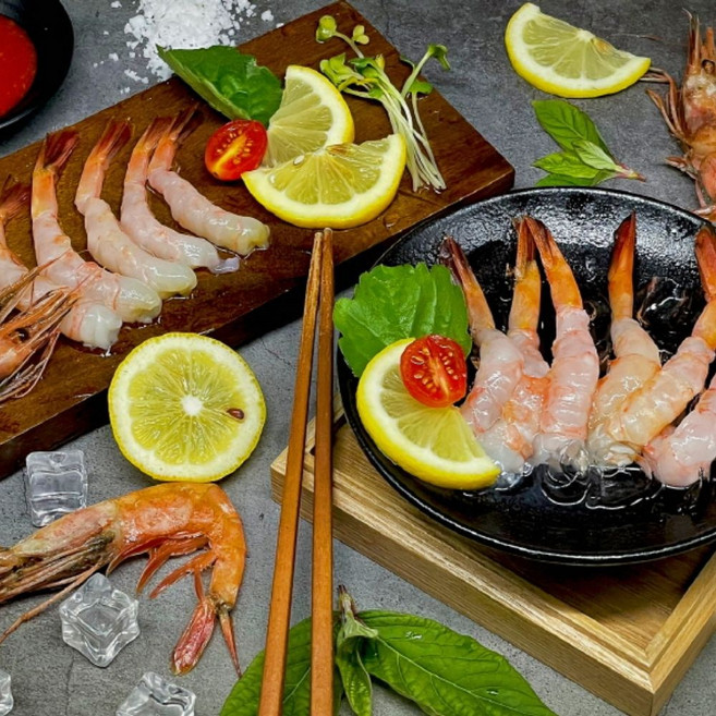 해산물 직송 회맛 좋은 동해 횟감 단새우, 1개, 500g