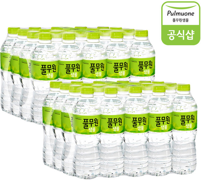 풀무원샘물 by Nature 500mL 40병 풀무원 샘물 물 생수, 40개