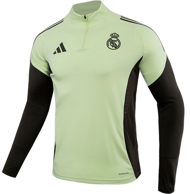 [매장정품] 아디다스 레알 마드리드 트레이닝 하프집업 탑 긴팔 티셔츠 JP3979