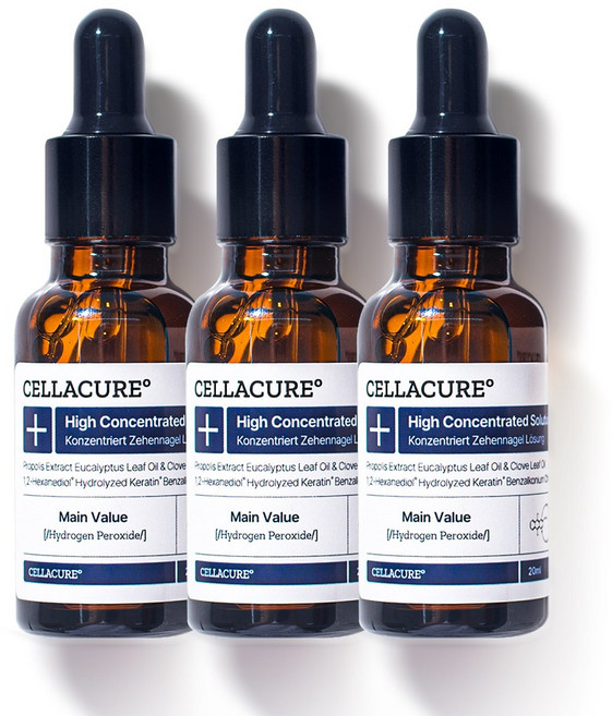 셀라큐어 문제성발톱 솔루션 손발톱영양제, 1개입, 3개, 20ml