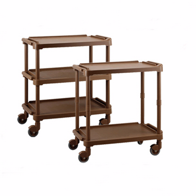 서빙카트3단 식당카트 운반카트 웨건, 1개, 쵸코