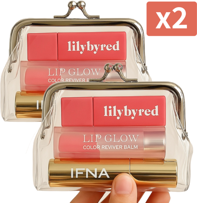 IFNA 엄마동전지갑 투명 미니 파우치