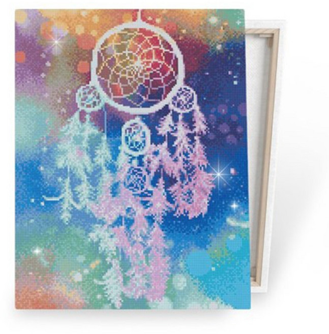 보석십자수 명화 풍경 매직 드림캐쳐 40x50, 단품, 1개