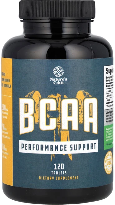 Nature's Craft BCAA 120정, Natures Craft BCAA 120정, 1개 - 쿠팡