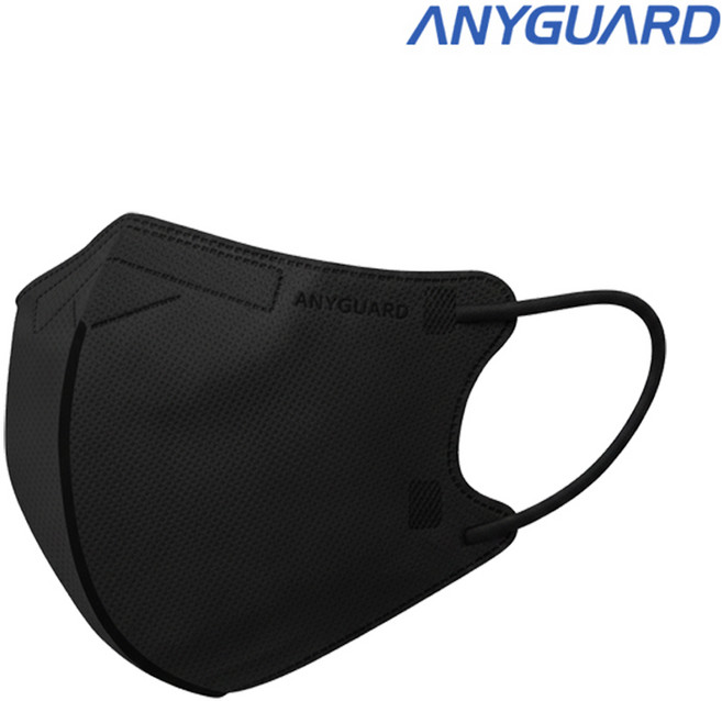 애니가드 안면부 여과식 방진마스크 2급 B202 블랙 미세먼지 분진 차단 산업용 금속흄