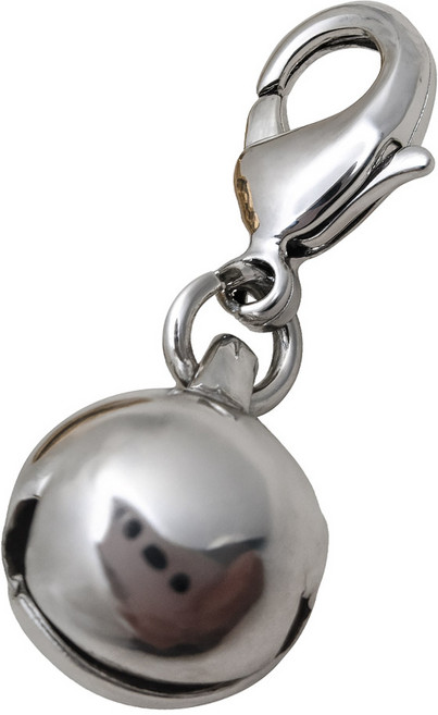 탈부착 써지컬방울 강아지 고양이 녹슬지않는 방울, 1개, 실버