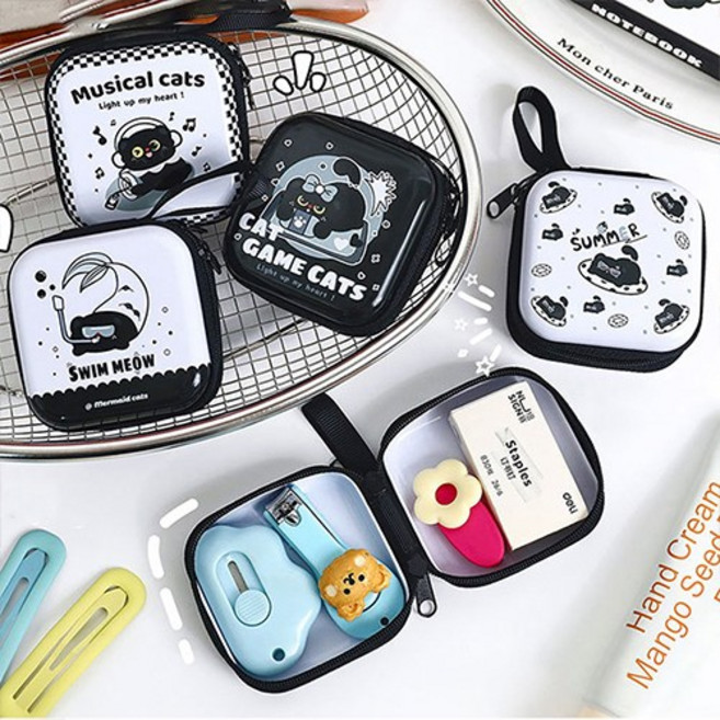 아트필드 쿠키냥 포켓 틴케이스, 1개, 뮤지컬