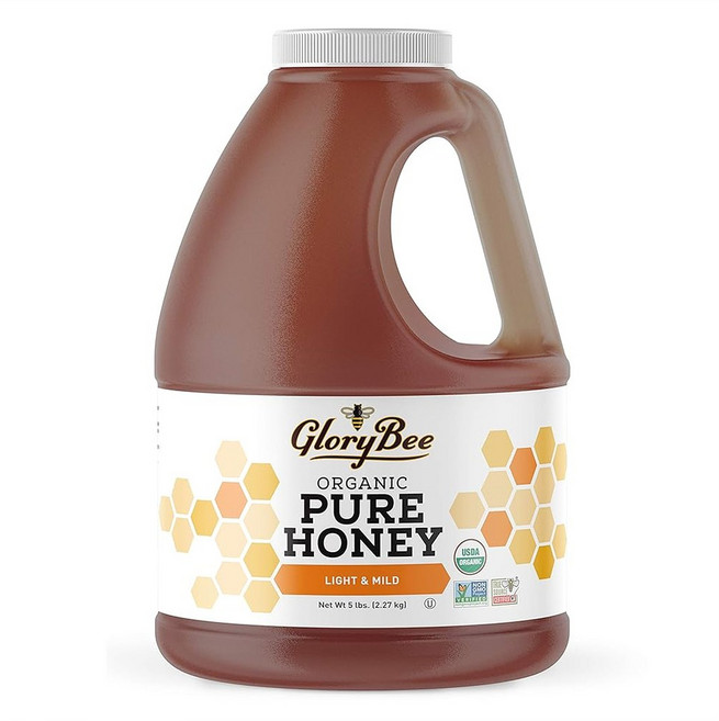 글로리비 퓨어 허니 클로버 꿀 2.27kg, 1개