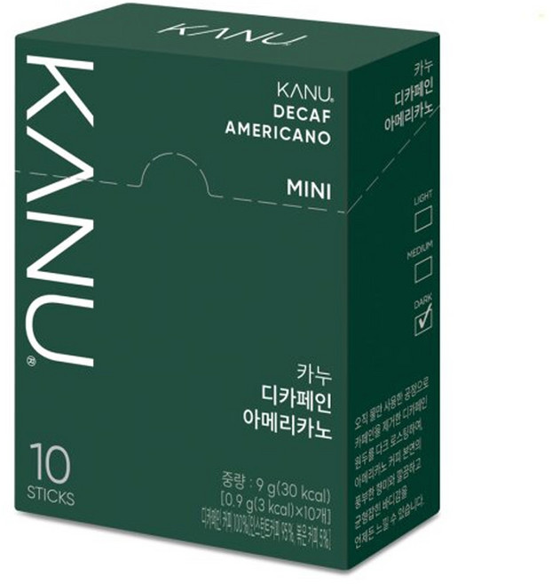 카누 미니 디카페인 아메리카노, 900mg, 10개입, 1개