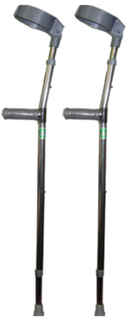 대세엠케어 엘보크러치(2개) 엘보클러치/보행보조기/목발, 1세트