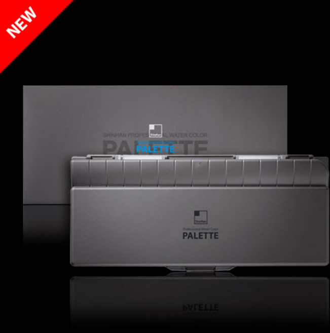 신한화구 전문가 수채화 팔레트, 37칸, 1개