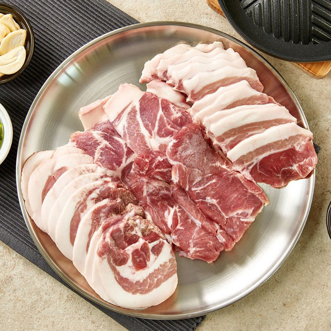 하이포크 그때그뒷고기 500g (냉동) 돼지고기 구이 한돈, 1개