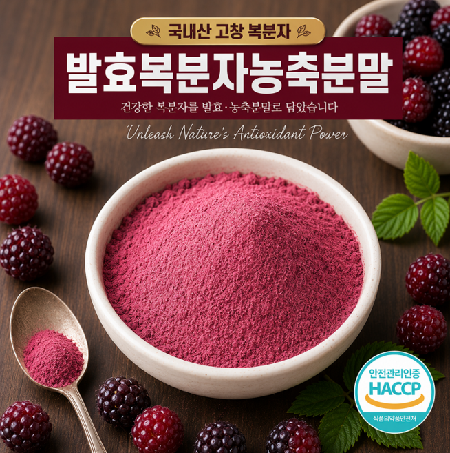 이번생은 국내산 고창 복분자 발효농축분말 식약처 HACCP인증, 1개, 150g