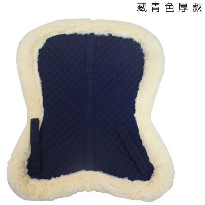 승마안장 패드 양모 벨벳 장비 경마 충격 시트 커버 따뜻한 승마용 개인용, 1개, D