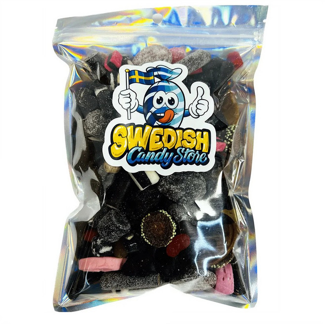 Swedish Candy 스웨덴 캔디 감초 리커리쉬 믹스 450g, 감초 믹스, 1개