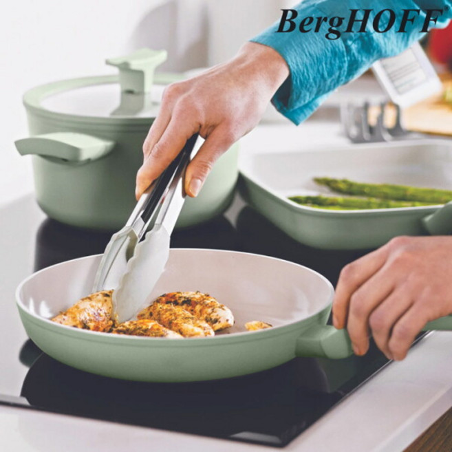 [베르그호프] 레오 밸런스 세라믹 후라이팬 28cm (세이지), 상세 설명 참조, 1개