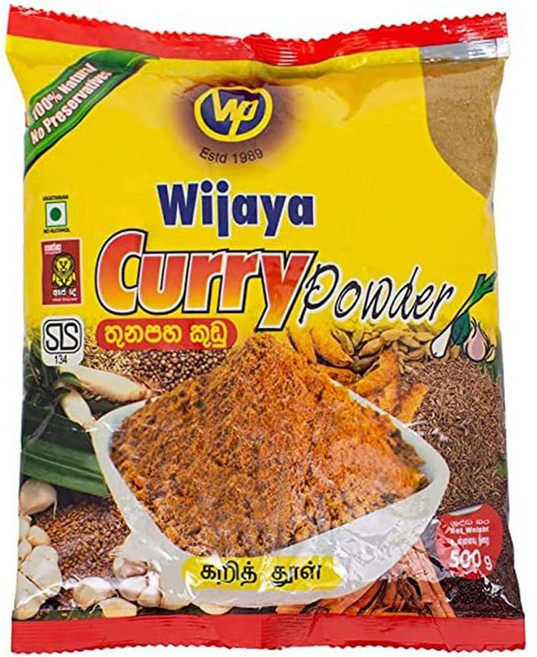 위자야 스리랑카 커리 가루 500g, 1개