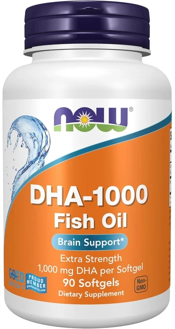나우푸드 DHA-1000 피쉬 오일 1000mg 소프트젤, 90정, 1개 - 쿠팡