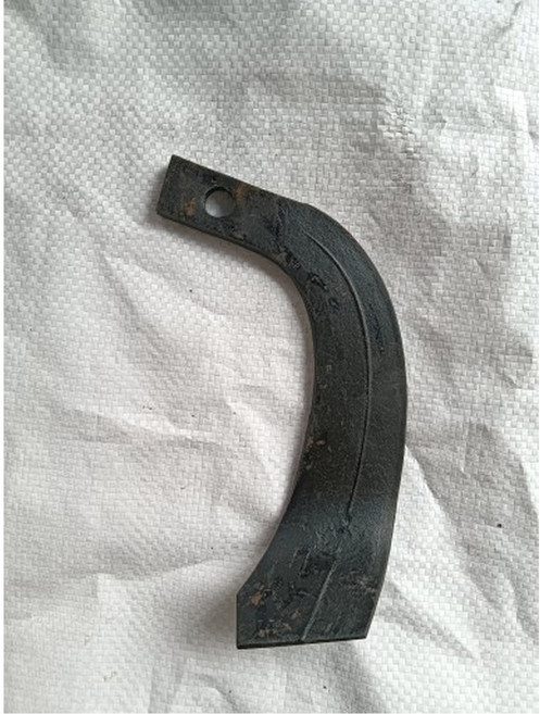 부품 로타리날 경운기 파는 성형기 구굴날 경운기 텃밭 경작기 배토 경작 곡선형, 싱글 홀 18 한장, 1개