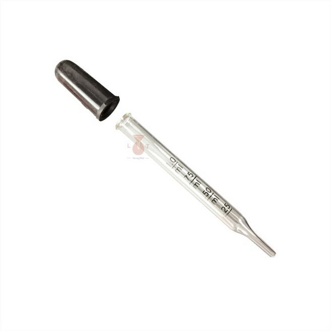 實驗室玻璃滴管 帶刻度 精準量測 學習工具, 1個, 1L