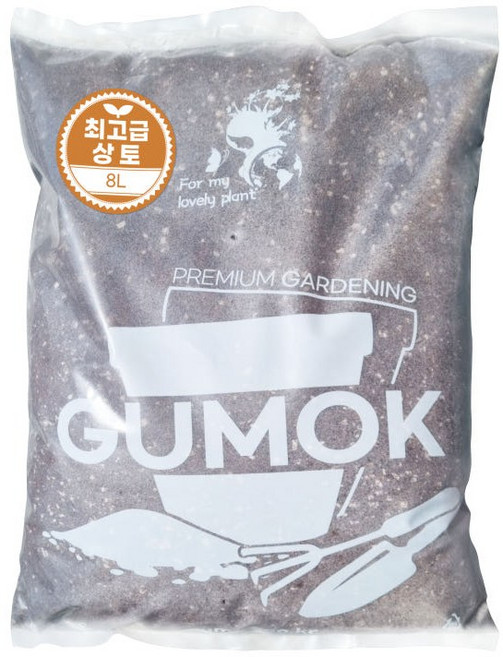 거목산업사 최고급상토 분갈이흙 최고급분갈이흙 거목산업 8L, 1개