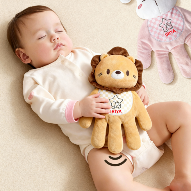 이리야 아기 재우는 토닥토닥 신생아 수면 애착 아기 토닥 인형, 네오(동요사자), 일반, 1개