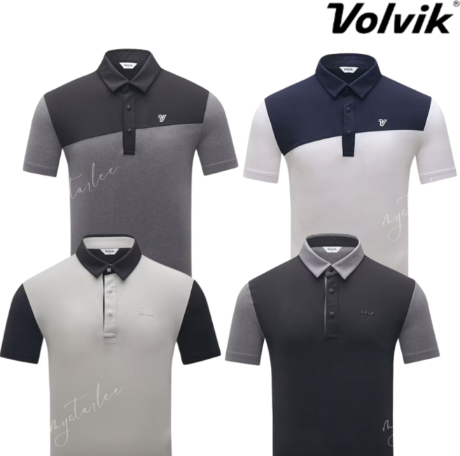 2024년 SS시즌 볼빅 남자 골프 폴로 반팔티 남성 골프반팔티