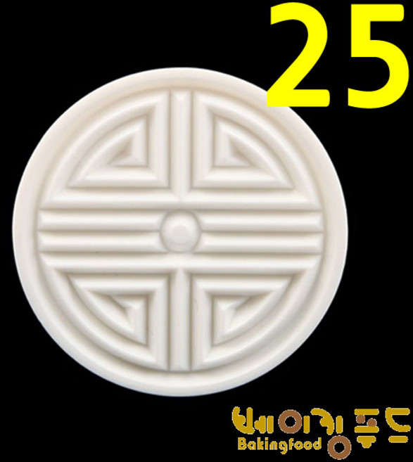 쿠킹플러스 떡도장 격자 소형 45 x 56mm, 1개