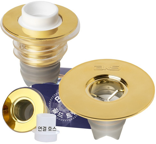 서비마켓 골드트랩 배수구왕 하수구 트랩 해충 악취 냄새 역류 세균차단 항균 싱크대 배수구 덮개, 골드트랩 배수구왕 벌레 냄새 세균차단 하수구 덮개, 1개