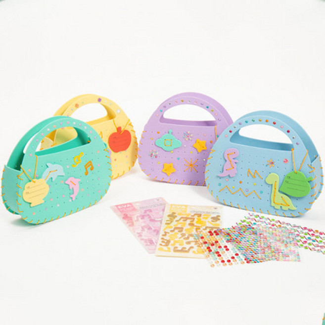 EVA 어린이 시장바구니 만들기 / 어린이 초등 DIY, 시장바구니 - 우주, 1개