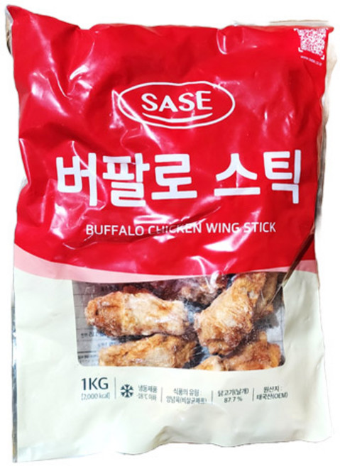 (무)(냉동)사세버팔로스틱 1kg, 5개